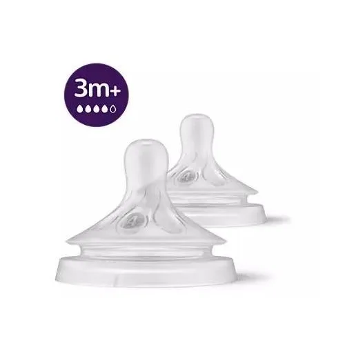 Avent Tetina Natural Response 2 Tetinas T4 Flujo Rápido 3M+