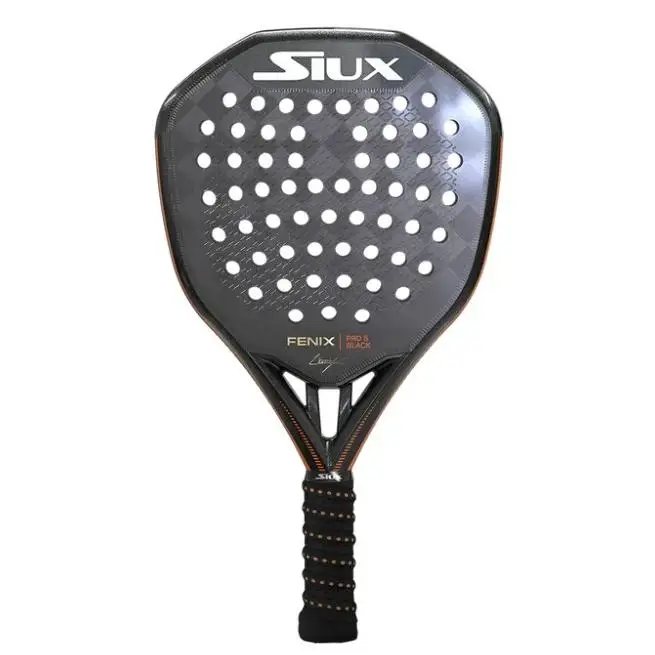 Siux fenix pro 5 black leo augsburger padel shoe. Unleashed power. #1