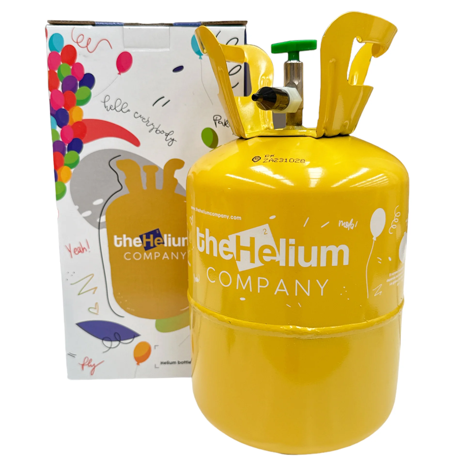 Helium Helium for balloons The Helium Company 0.25m3 Helium bottle