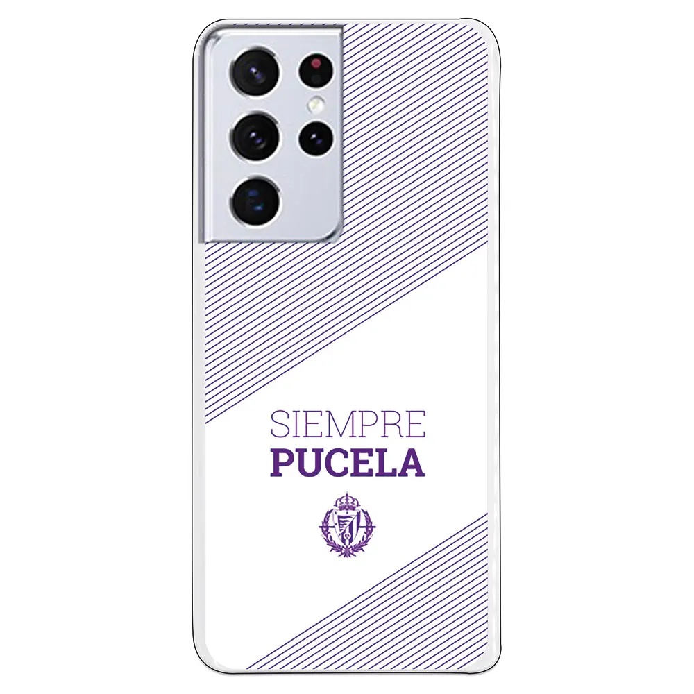 Original cover compatible with Samsung Galaxy S21 Ultra - S30 Ultra - Real Valladolid always Pucela