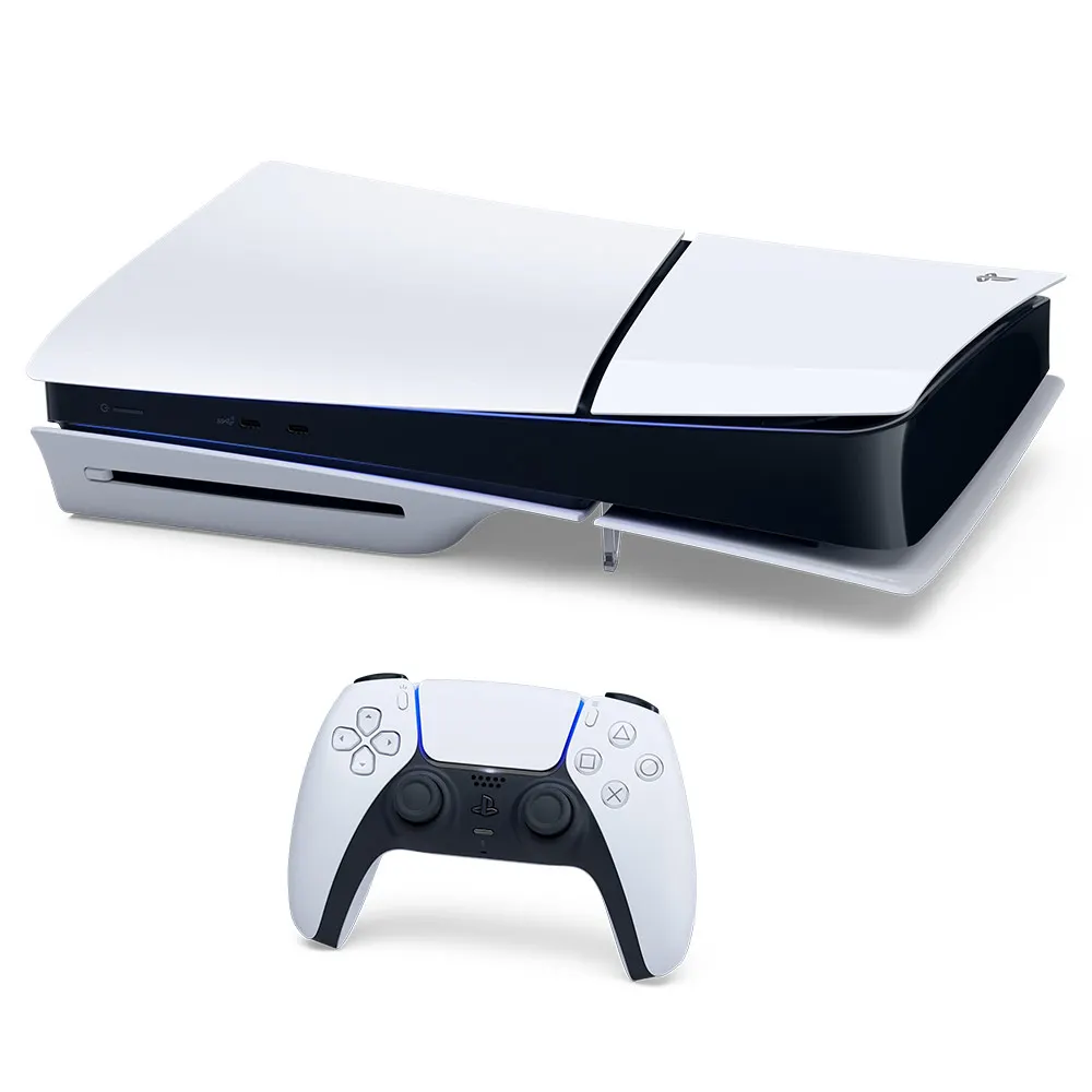 Sony ps5 disco console (slim chassis d) 1tb with 1 dualsense - playstation 5 #2