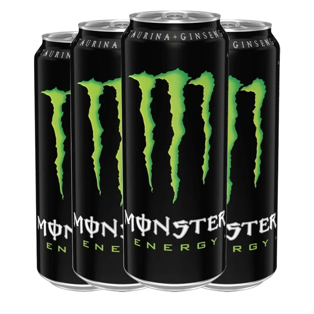 Monster Energy Original Energy drink 50 cl pack 4 cans