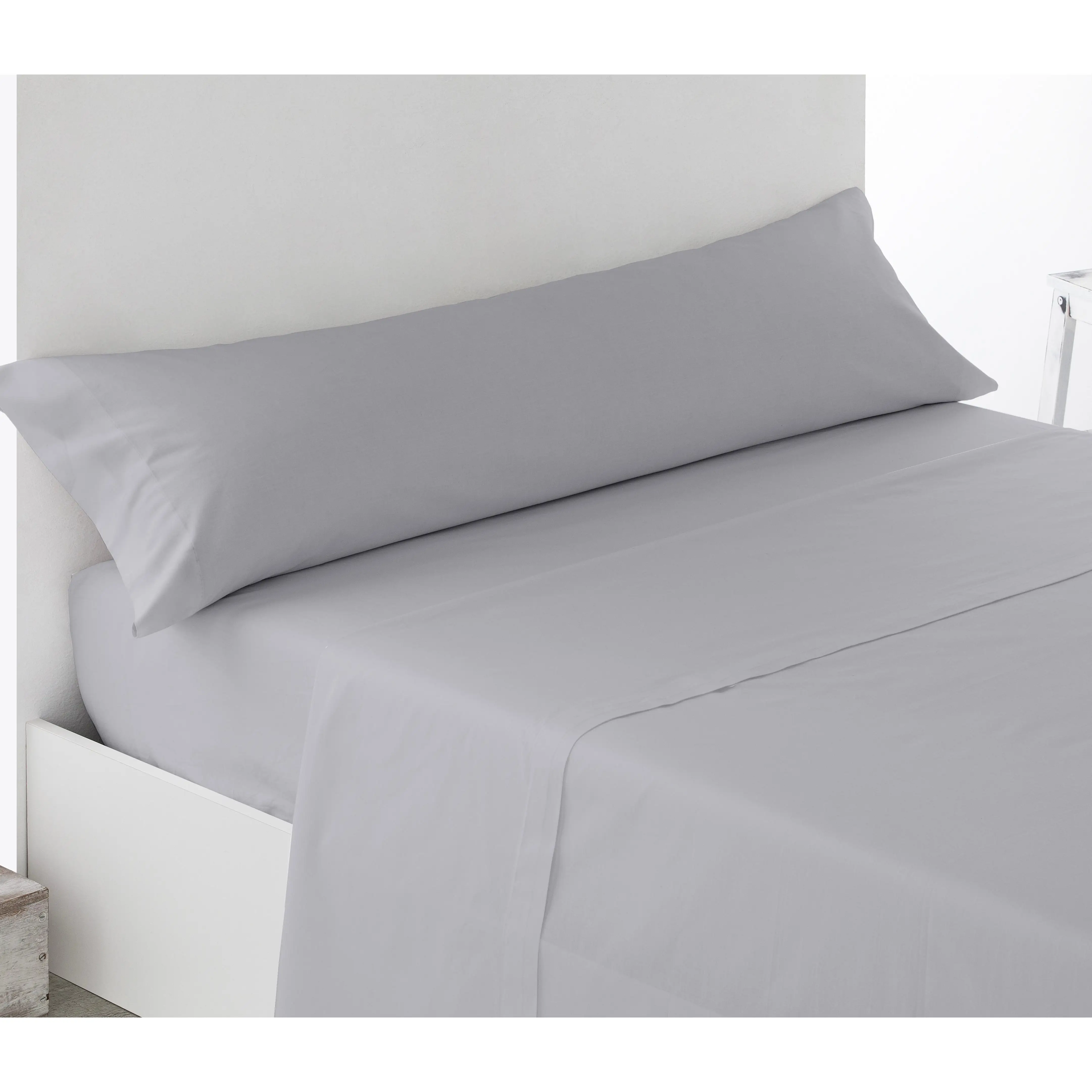 D´A CADENA TEXTIL - Juego de Sábanas Microfibra cama 105. Lisas, ligeras, suaves. ,Marrón Chocolate, Beige, Crema, Arenal. Sábana Verano