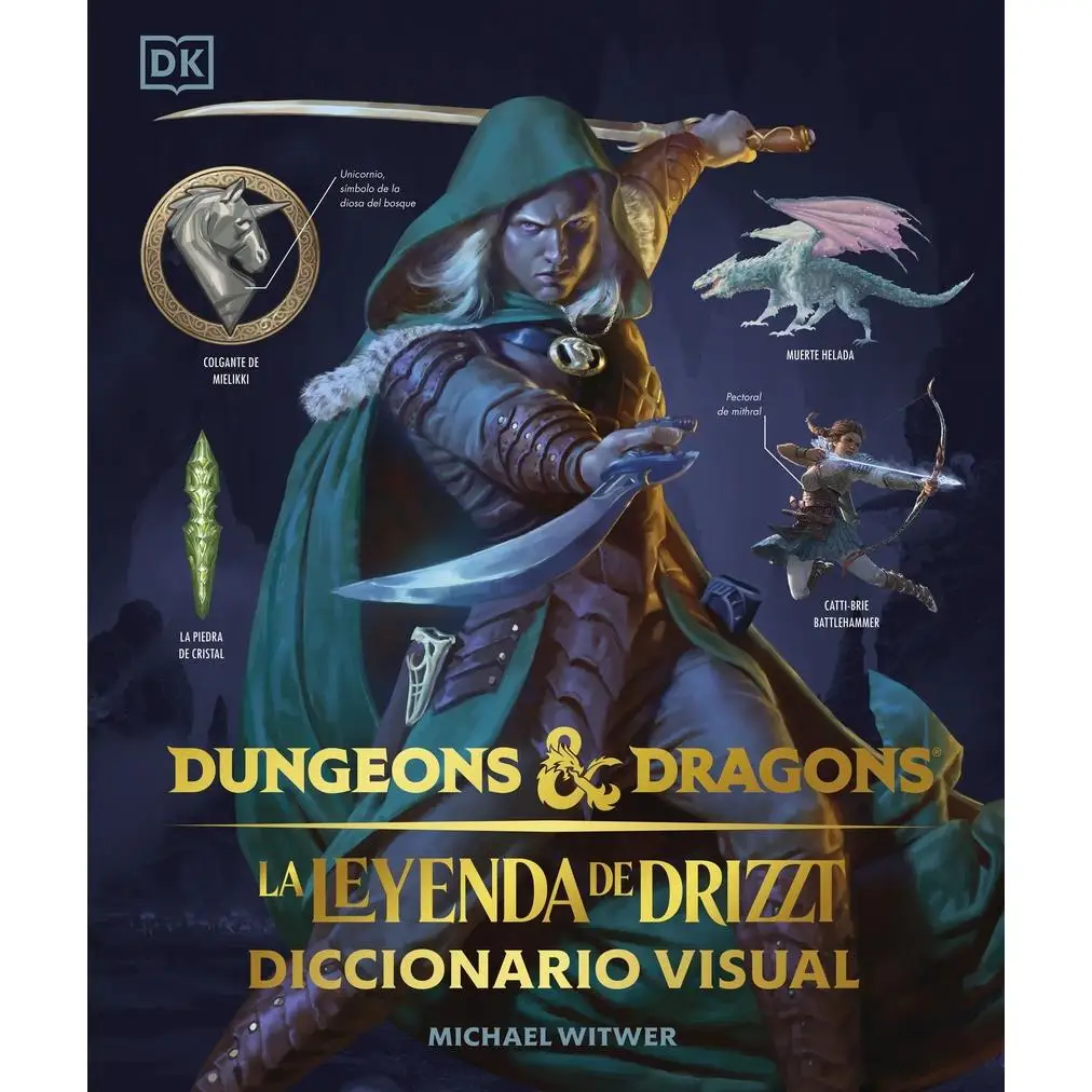 Book Dungeons. amp; Dragons: The Legend of Drizzt publishing DORLING KINDERSLEY (DK) year 2023 author Michael Witwer ISBN 9780241637050