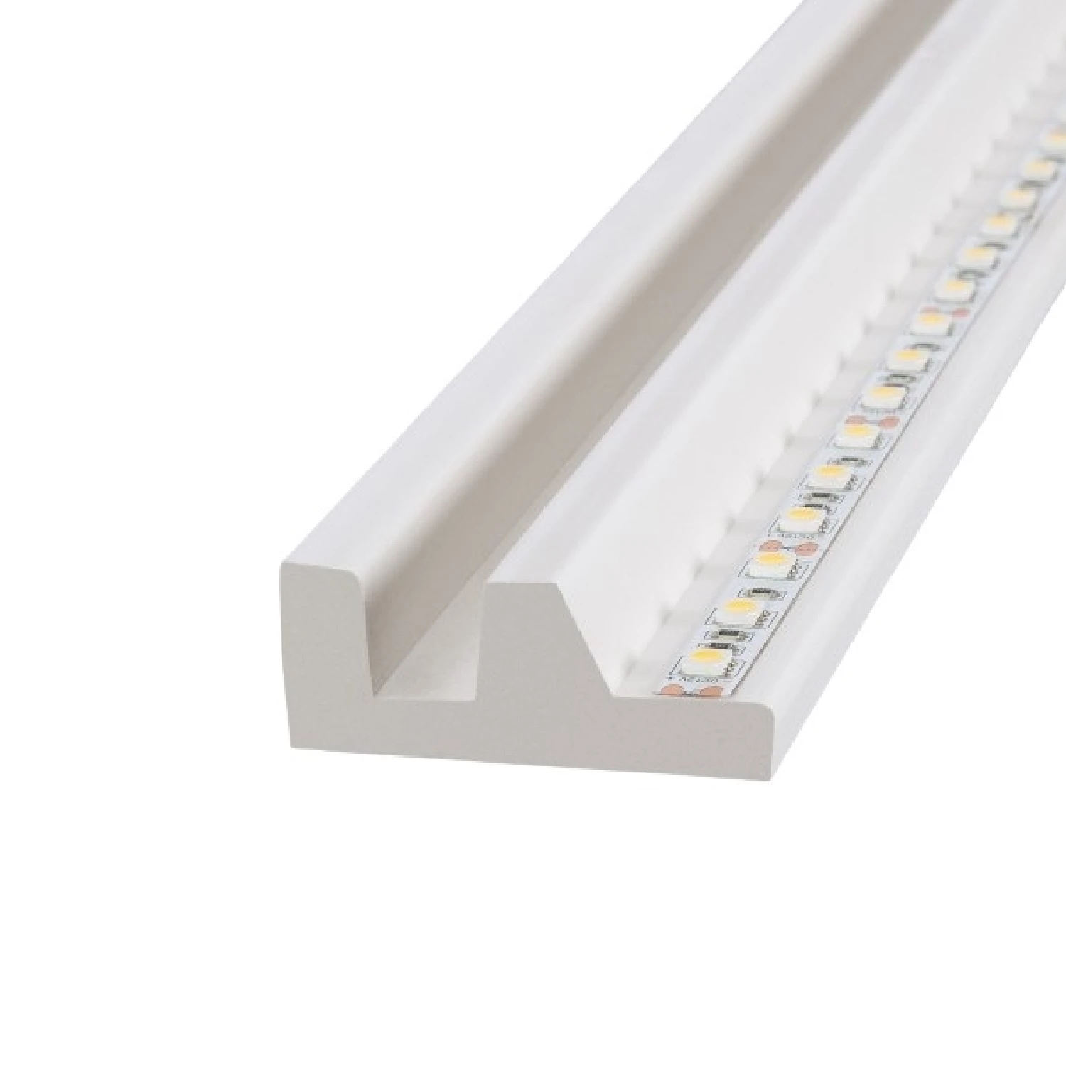 Ledkia Moldura para Tira LED 2m Modern - Iluminación Decorativa Indirecta