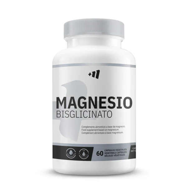 Bisglicinato de Magnesio 250mg - 60 Cápsulas Vegetales MM Supplements