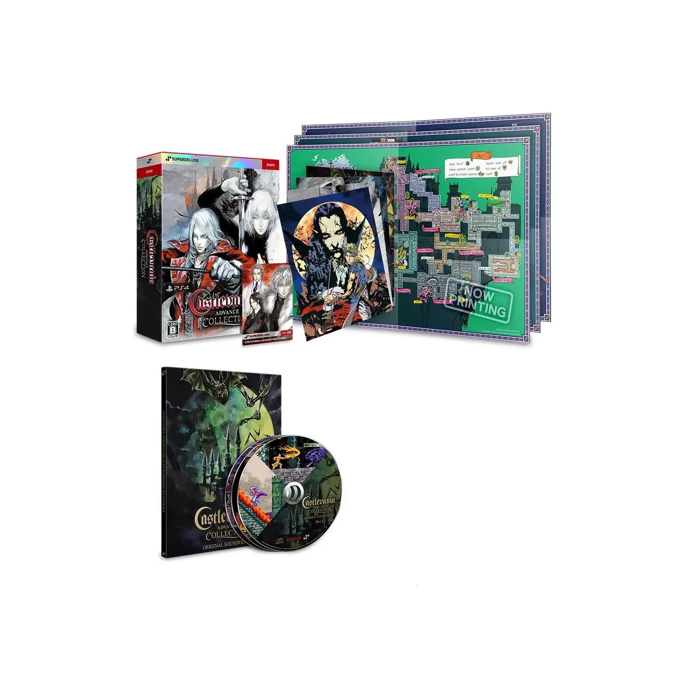 Castlevania Advance Collection Deluxe Edition - Juego de Importación - para PS4
