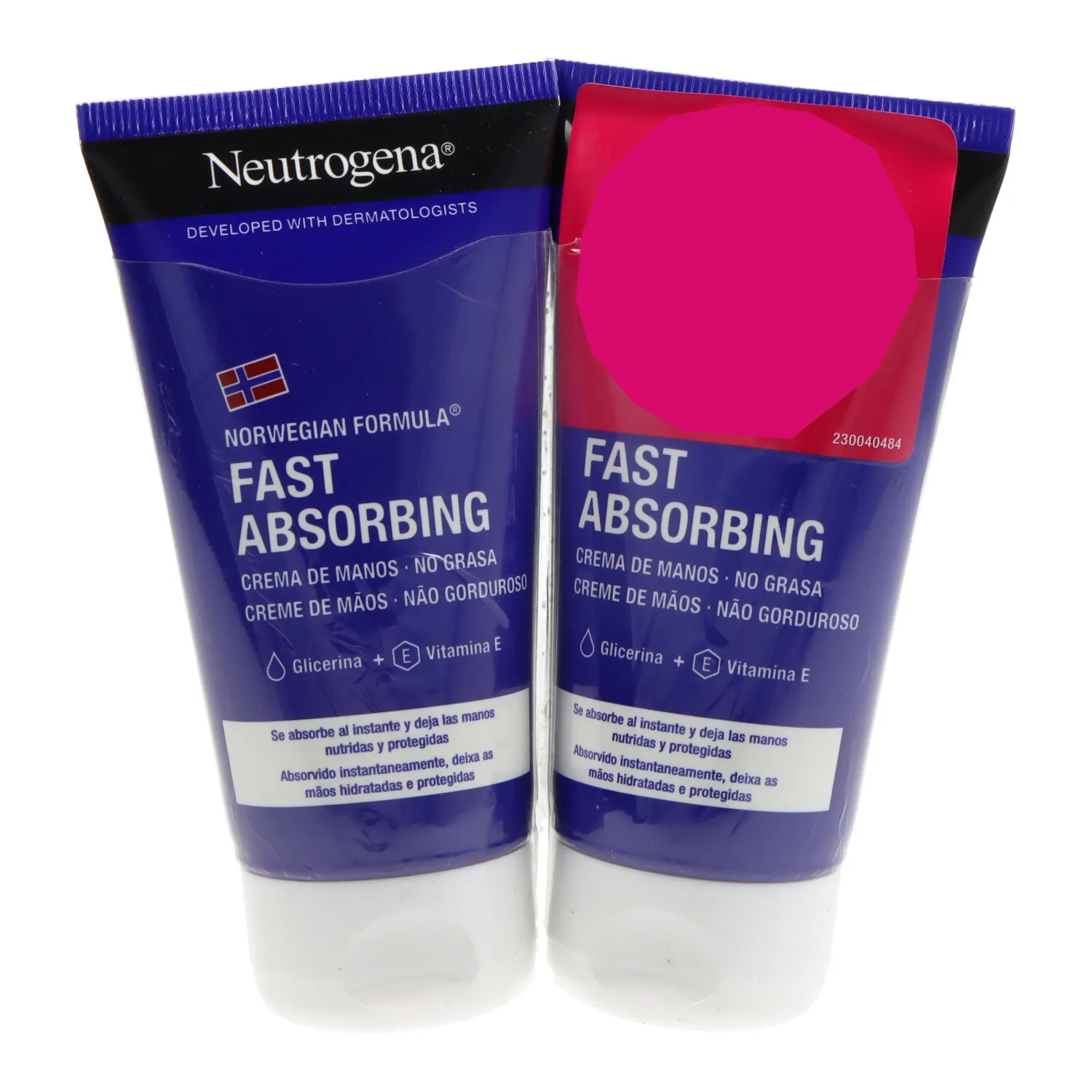 Neutrogena Crema De Manos Rapida Absorcion 2x75 ml Promo
