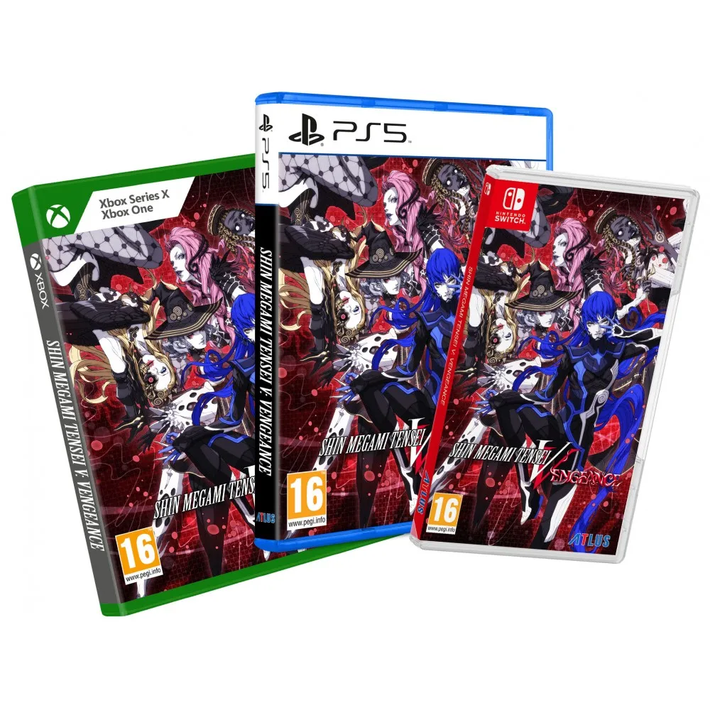SHIN MEGAMI TENSEI V VENGEANCE STANDARD EDITION ELIGE TU VERSIÓN PS5 SWITCH XBOX SERIES X JUEGO FÍSICO VERSIÓN ESPAÑOLA