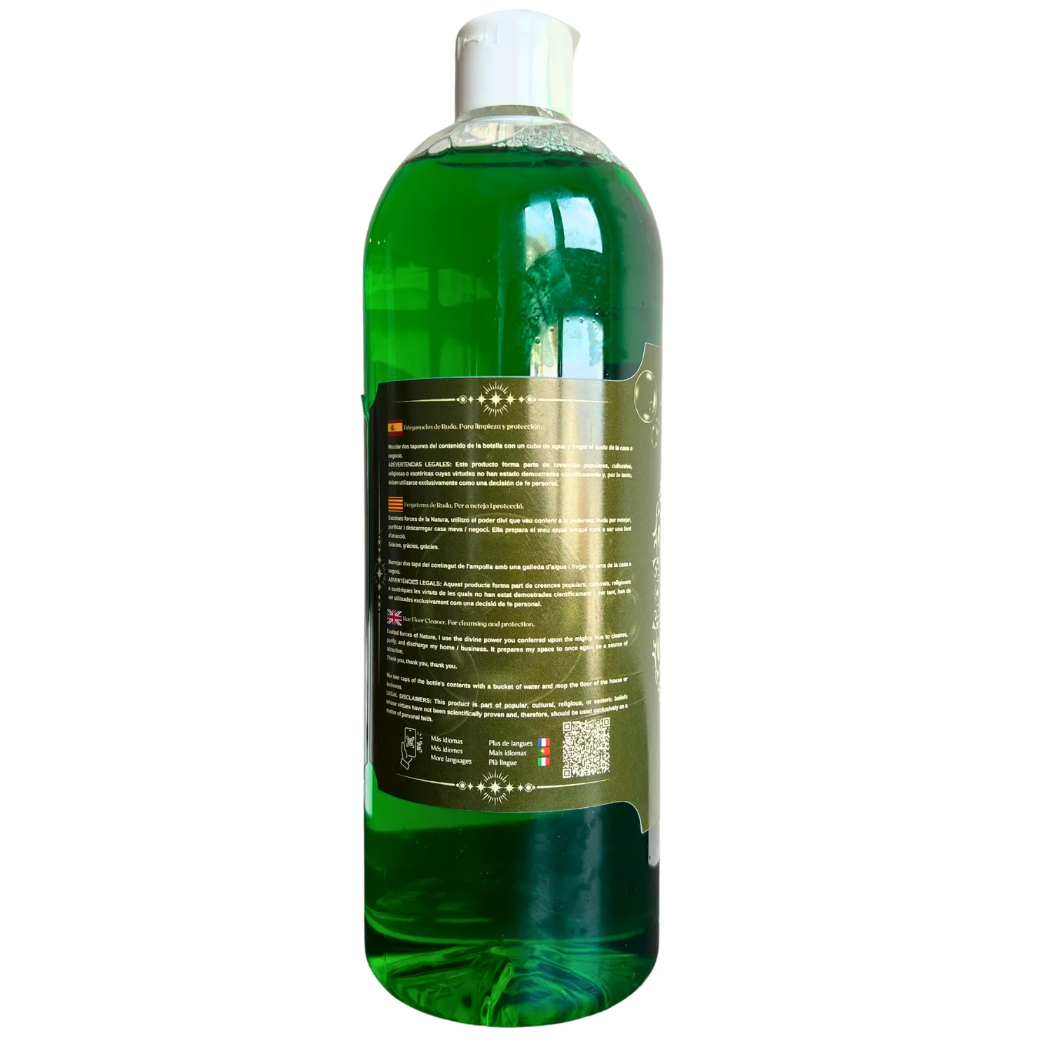 Ruda Floor Cleaner: Spiritual Cleaning and Protection (1L) - This concentrated esoteric liquid from KARMA purifies your home from negative energies and creates a protective barrier against negativity, ideal for any surface. #2