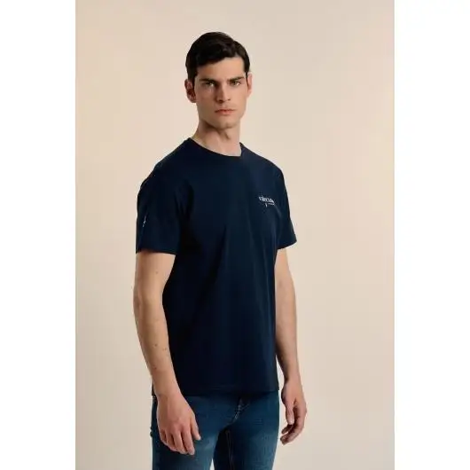 Camiseta Valecuatro Polo Player azul marino