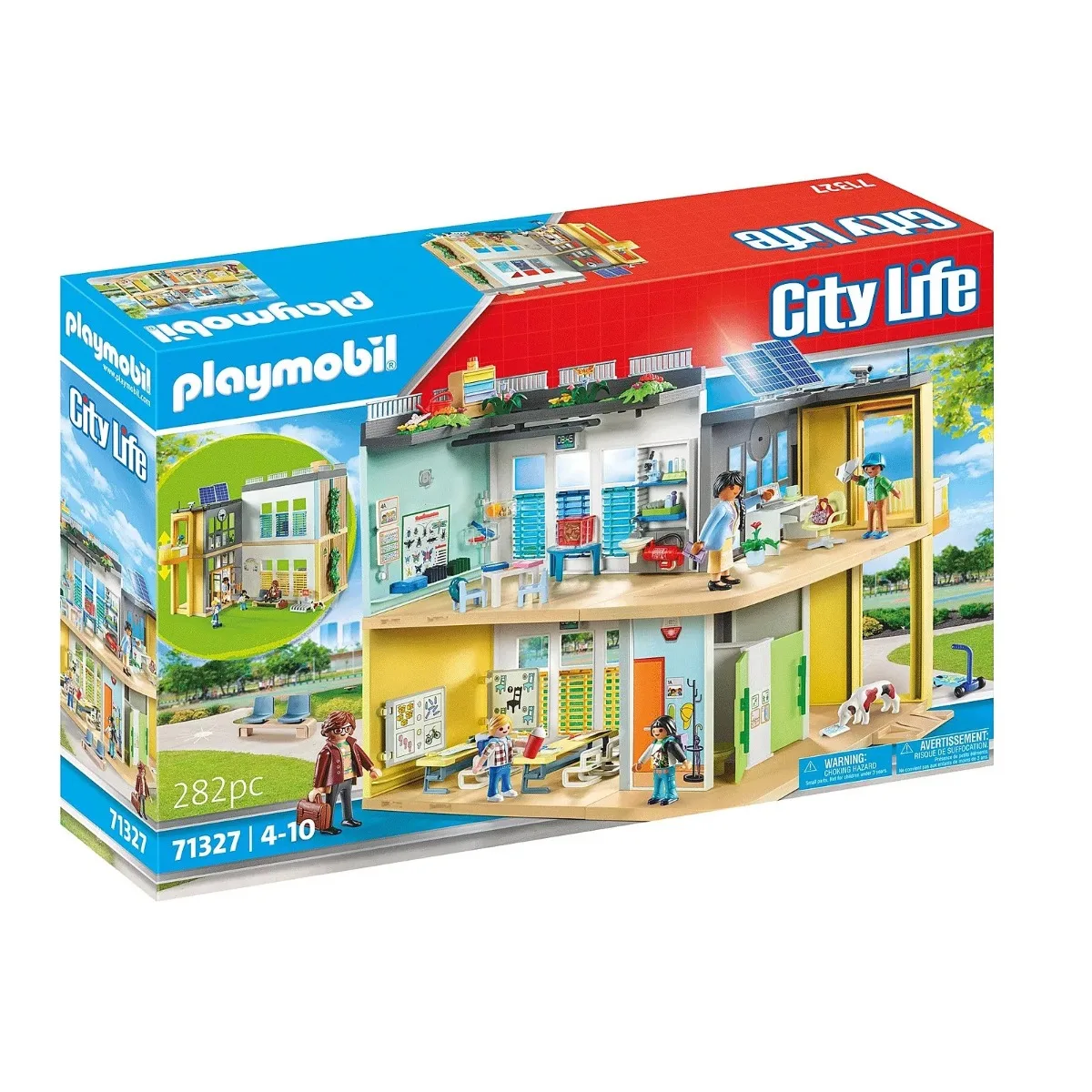 PLAYMOBIL - COLEGIO, 71327, TIENDA CON LICENCIA OFICIAL, ENVIO URGENTE 24-48 HORAS PENÍNSULA, FAMOBIL, CLICKS, JUGUETES, NIÑOS, NIÑAS, FIGURAS, MUÑECOS, 100% ORIGINAL