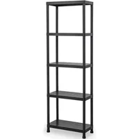Estantería de plástico 4/5 baldas multiusos - 26.79 € Estantería de plástico 4/5 baldas multiusos