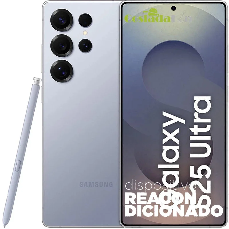 Samsung galaxy s25 ultra 256gb titanium silverblue (blue) refurbished condition a+. 2 years of warranty