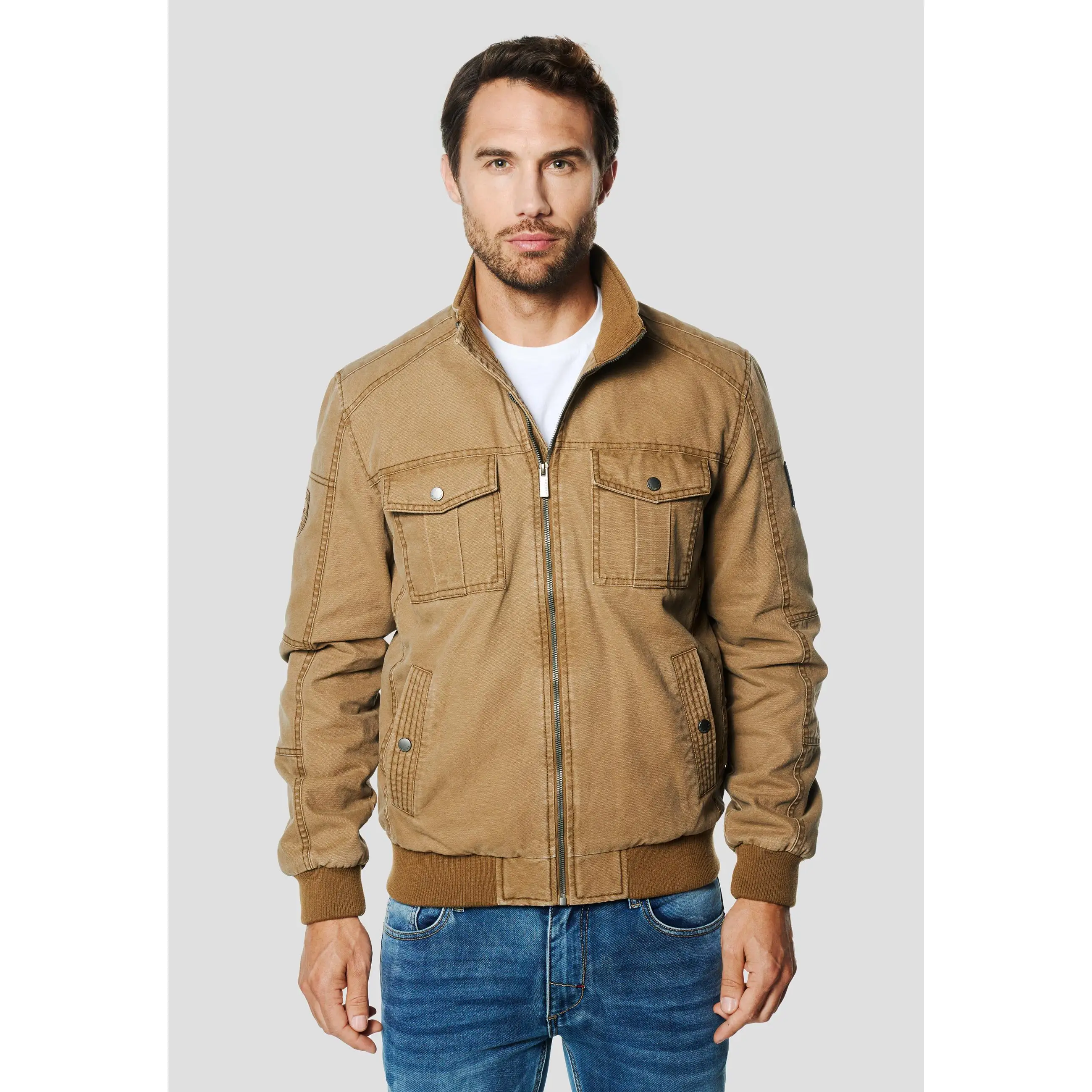 Koroshi Chaqueta cazadora ligera para hombre