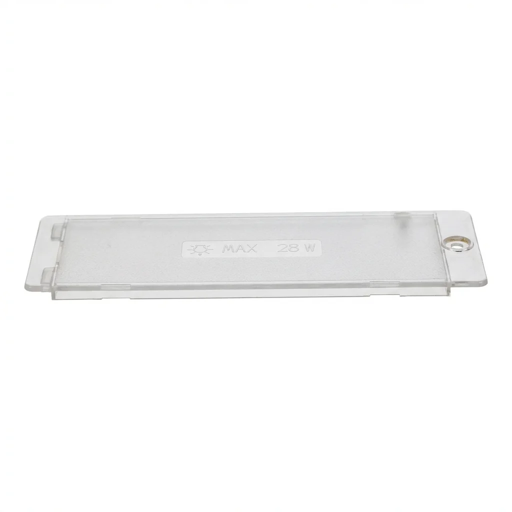 Repuesto Difusor de Luz Compatible con Campana Extractora Fagor, Aspes y Edesa, 17 x 6,5 cm