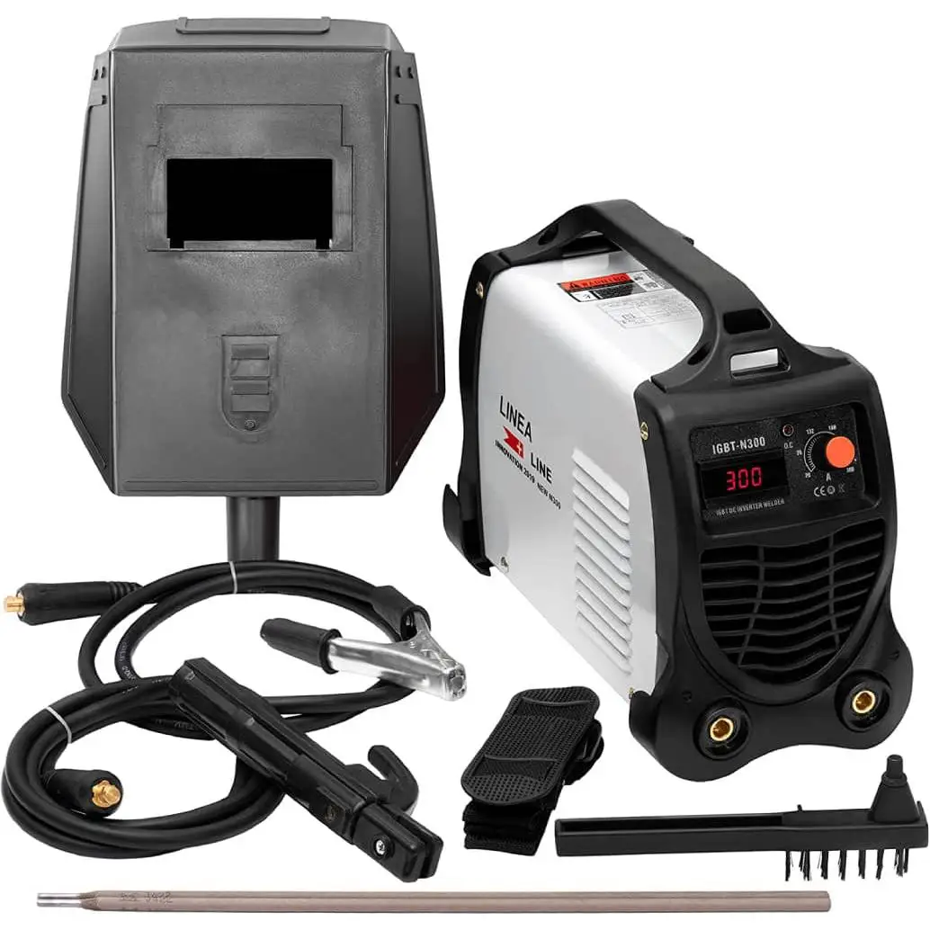 Linea Hd – Soldador Inverter – IGBT-N-300, 300A, Ciclo 100%, Electrodos 1.6-4 mm, Ventilado