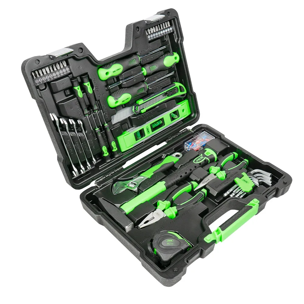Jbm tool case model 54258 of 77 zinc plated - complete set of hand tools for the home. Motorcycle, car and engine, excellent price