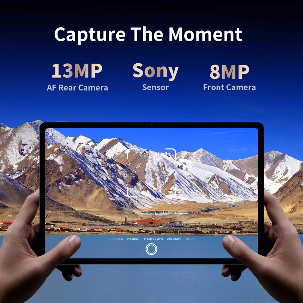 Teclast T40 Pro 4G Tablet 10,4 Pulgadas Pantalla 2000*1200, 8GB RAM+128GB ROM Ampliable hasta 1TB, Cámara Frontal 8MP Trasera 13MP, WiFi Doble Banda, Bluetooth 5.0, Batería 7000mAh Carga Rápida PD 18W 5