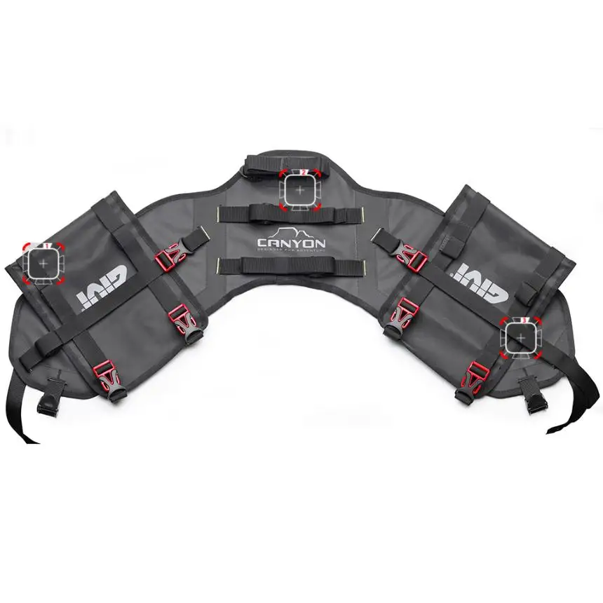 Givi Soporte Bolsa Sillin Universal Grt714/gtr722/t520 Negro Unica