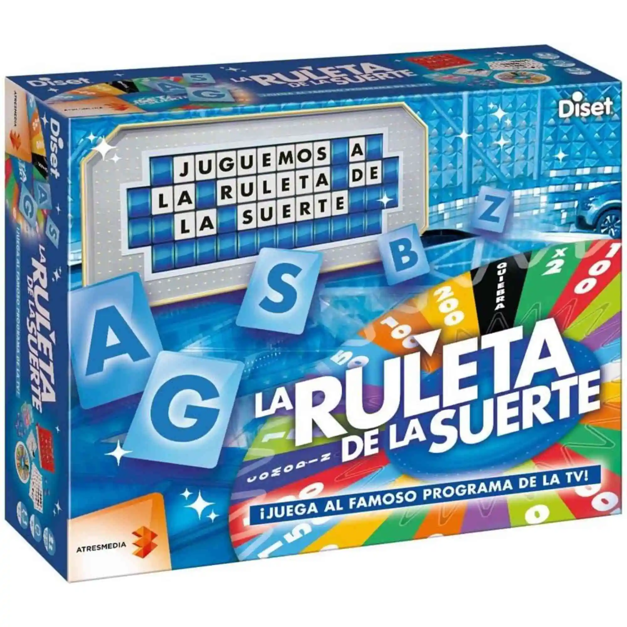 Diset Diset La Ruleta de la Suerte - Juego de Mesa Familiar