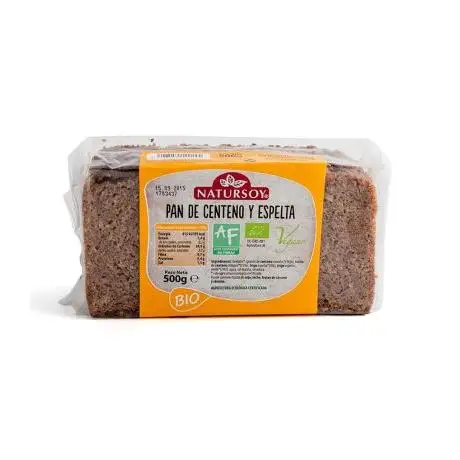 Rye Bread Bio Vegan 500g Natursoy