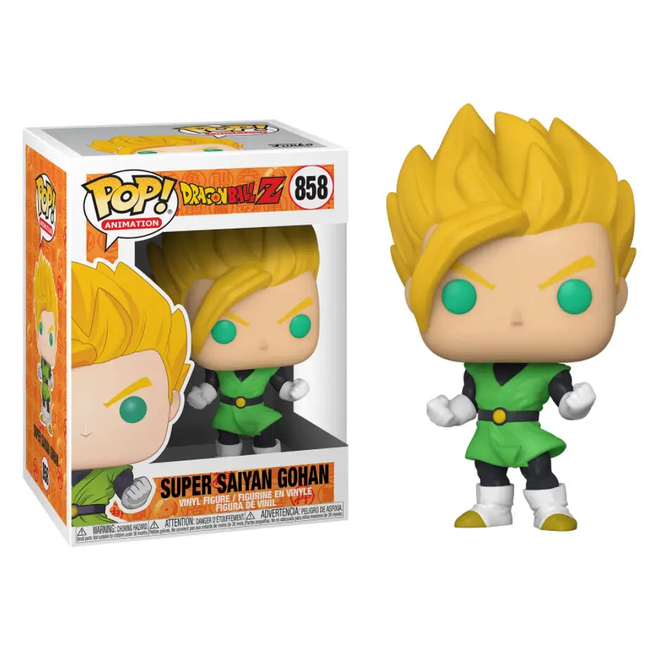 Funko Pop! Animation: Dragon Ball Z S8-Super Saiyan Gohan Dragonball SS-collectible vinyl figure-gift Idea-official merchandise-toys for children and adults-Anime Fans - MR POPYE