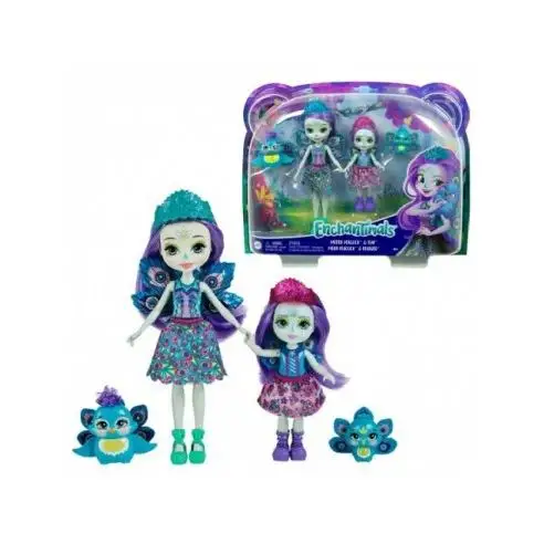 ENCHANTIMALS PATTER PEACOCK & FLAP MATTEL root ages 3 to 6 years All toys characters ENCHANTIMALS