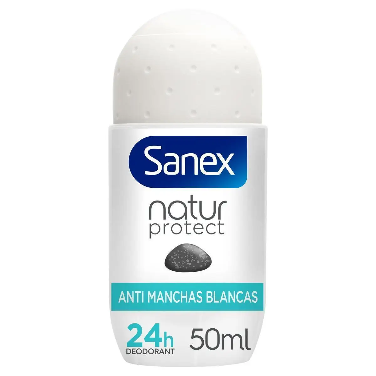 Roll-on Sanex permeect 24h anti-white stain deodorant with alum stone 50ml. Pack 6