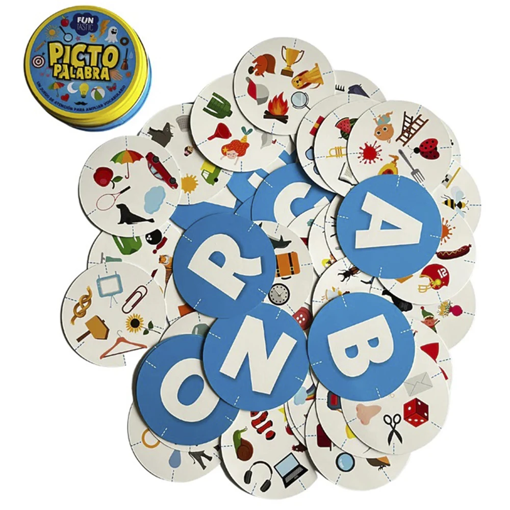 Imagiland - picto word round card game, fuj005