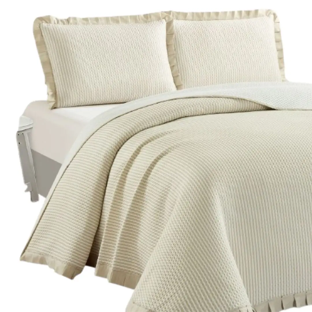Colcha Bouti Reversible para Habitaciones Elegantes y Clásicas, para Camas de 90 a 180 cm, Marca Dolz