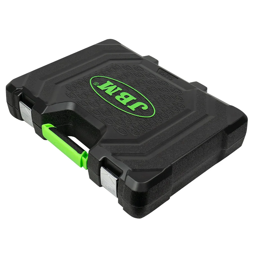 Jbm tool case model 54258 of 77 zinc plated - complete set of hand tools for the home. Motorcycle, car and engine, excellent price