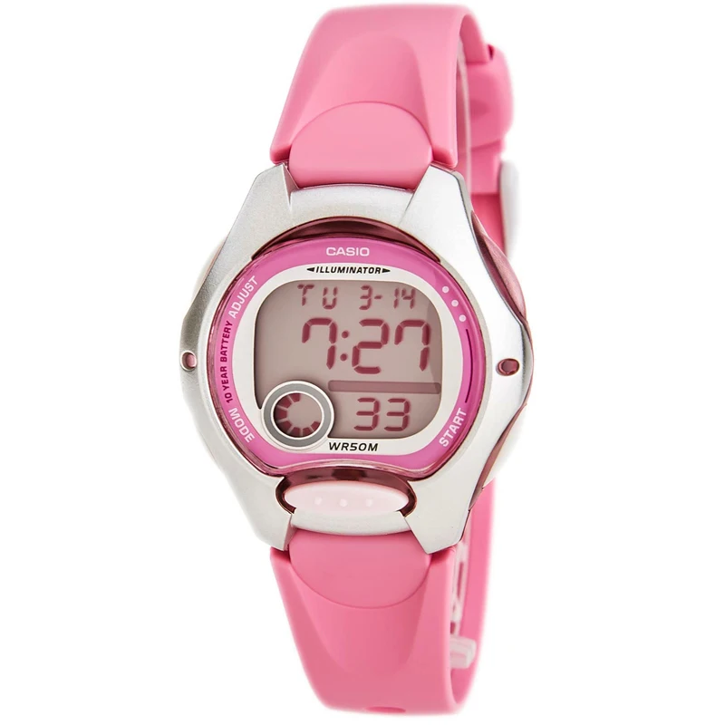 Casio lw-200-4bvdf girl's watch pink