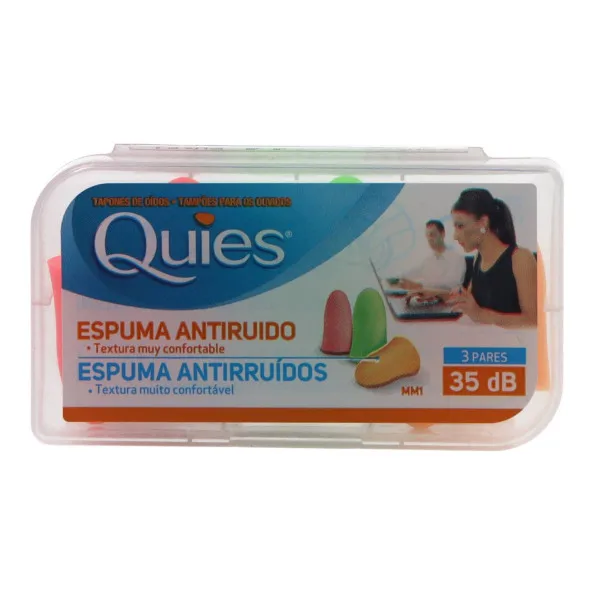 Quies Tapones Para Oidos De Espuma Ruidos Fuerte