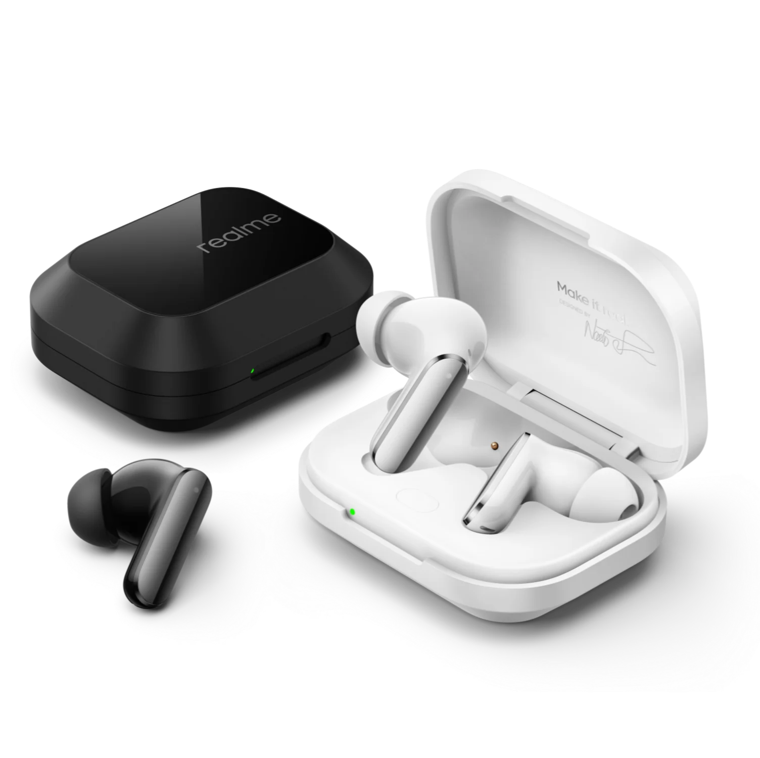 Auriculares – realme Buds Air8 Pro TWS, Cancelación de Ruido Activa 55dB, Sonido LHDC 5.0 Dual-Driver, Batería Total 48 Horas, Micrófono VPU de Conducción Ósea, Conexión Triple Dispositivo, Gemini IA