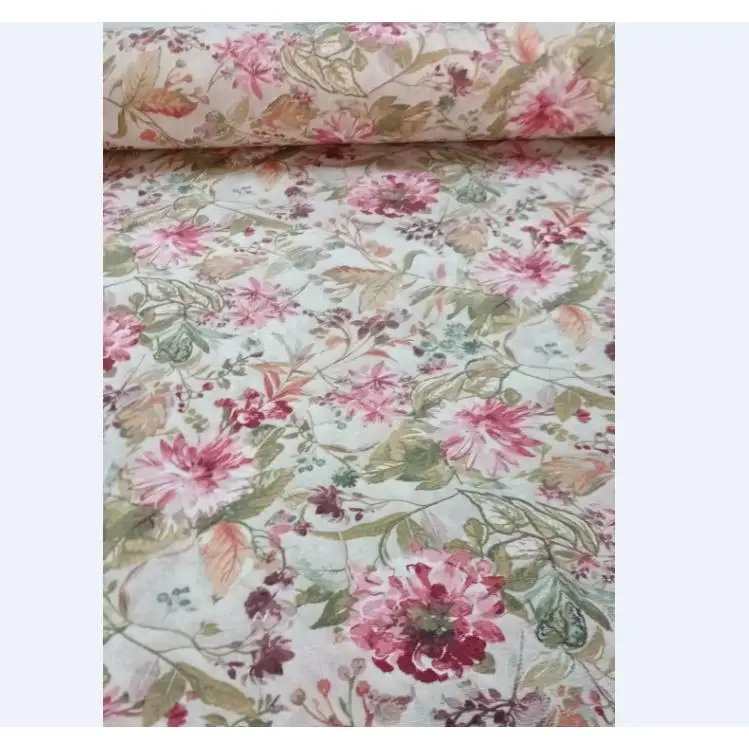 LONETA ESTAMPADA AYANA ROSA. ANCHO 2.80 METROS. LARGO A ELECCIÓN DE 0.50 A 0.50 METROS EN UNA SOLA PIEZA CONTINUA.