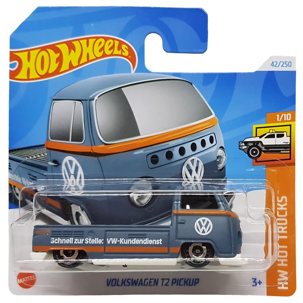 Hot wheels - hw hot trucks - volkswagon t2 pickup (42/250), hw42_ass7, store with official licence