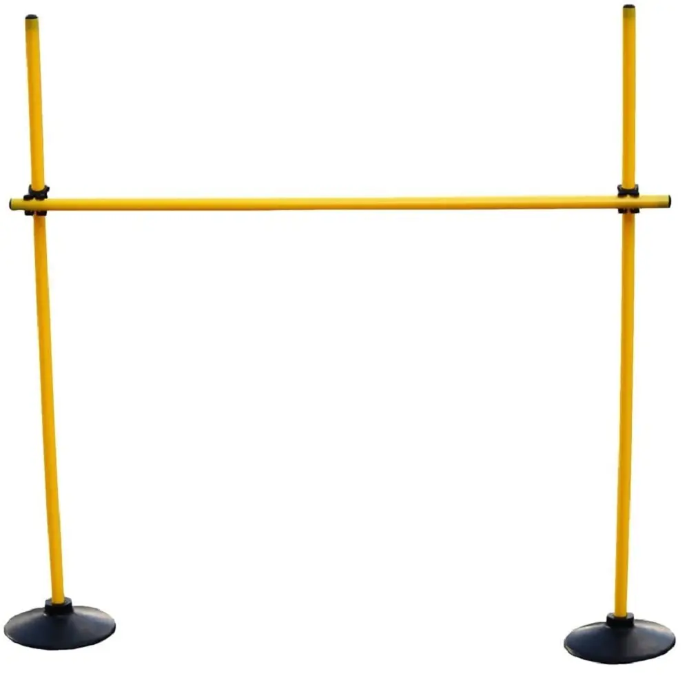 Valla ajustable de Salto para entrenamiento de fútbol, balonmano, canino, deportes al aire libre, pista y gimnasios.