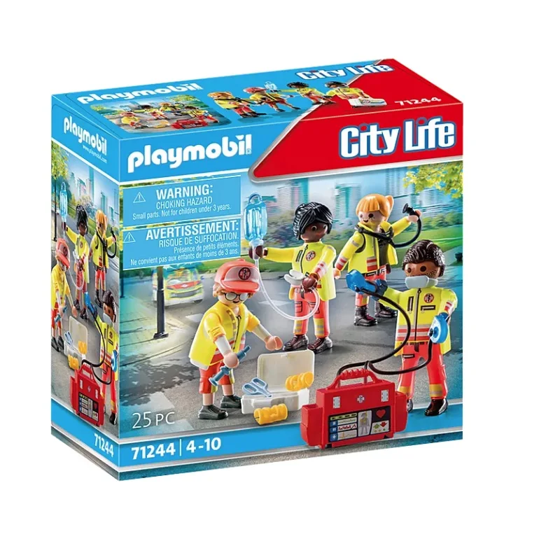 Playmobil - Equipo de Rescate 71244, Tienda con Licencia Oficial