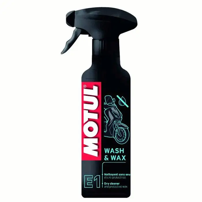 Motul E1 Lavaggio e Cera Cera per la pulizia a secco 400ml Ce U