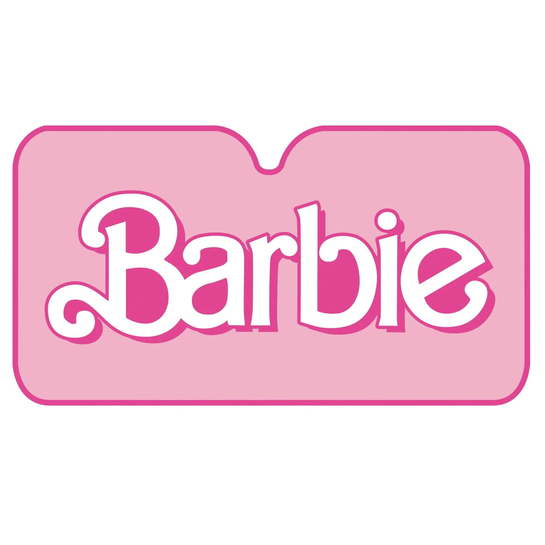 Arditx Parasol coche 130 x 70 cm Barbie