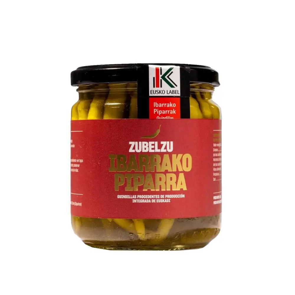 Guindilla Ibarrako Piparrak Zubelzu 300gr España 300 cl. º