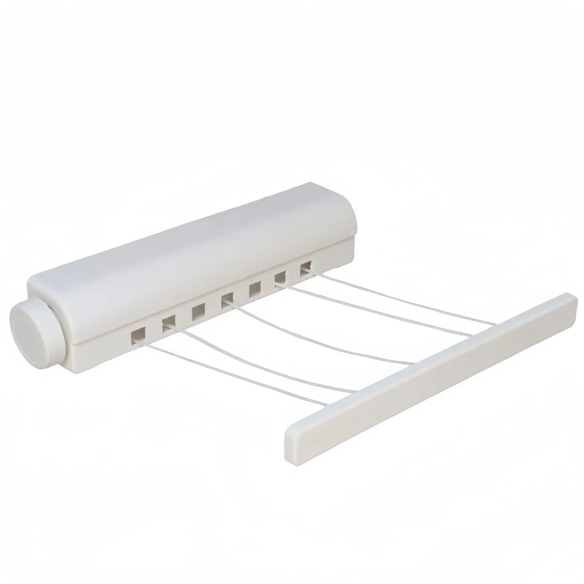 ZYLX SHOPPING – Tendedero Retráctil de Pared 5 Cuerdas | Extensible 3 m | Ahorra Espacio en Baño y Balcón