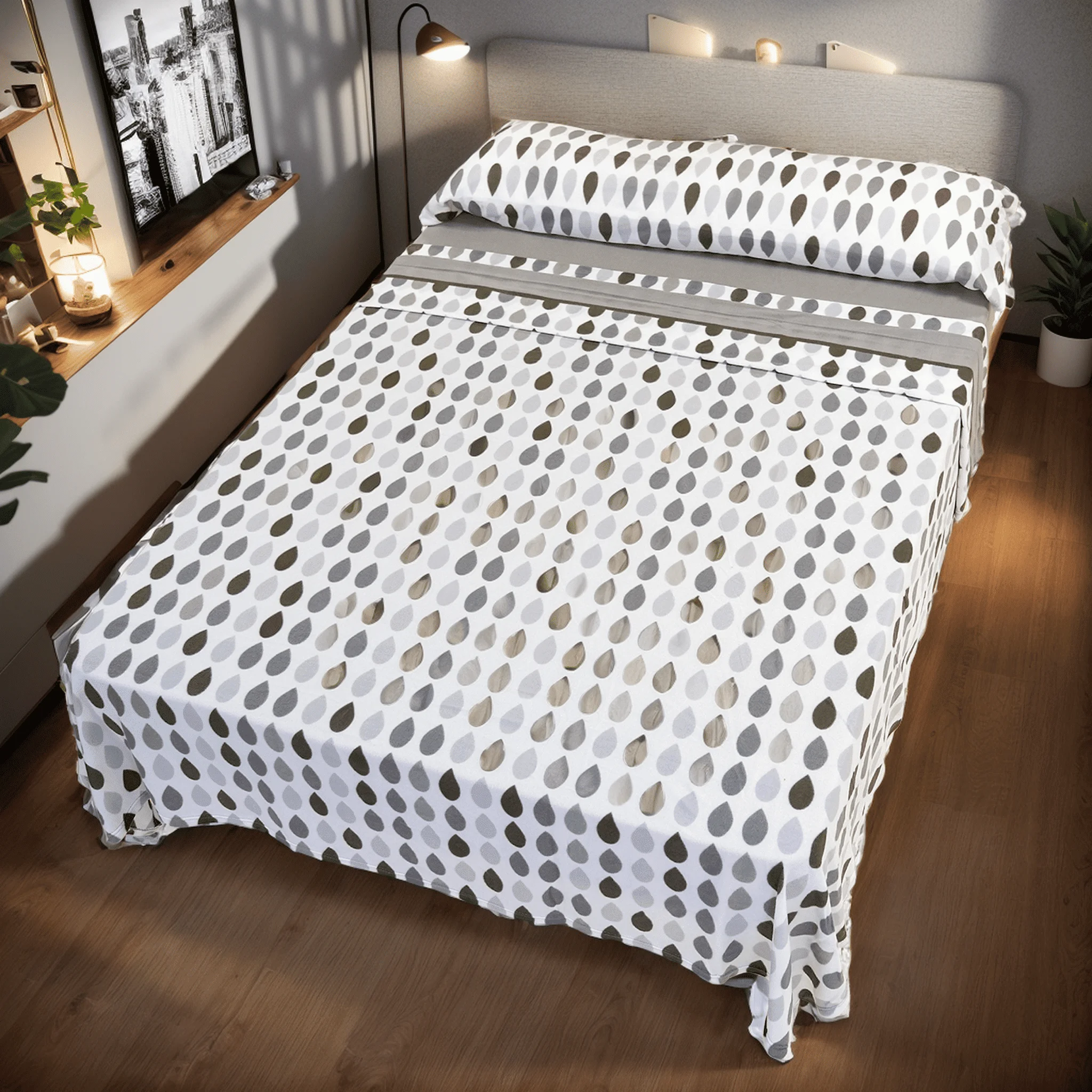 DEKORA SOUL - Juego de Sábanas Térmicas Pirineo en Microfibra Suave - Disponible para Camas de 90, 135, y 150 cm en Varios Colores para Confort Invernal
