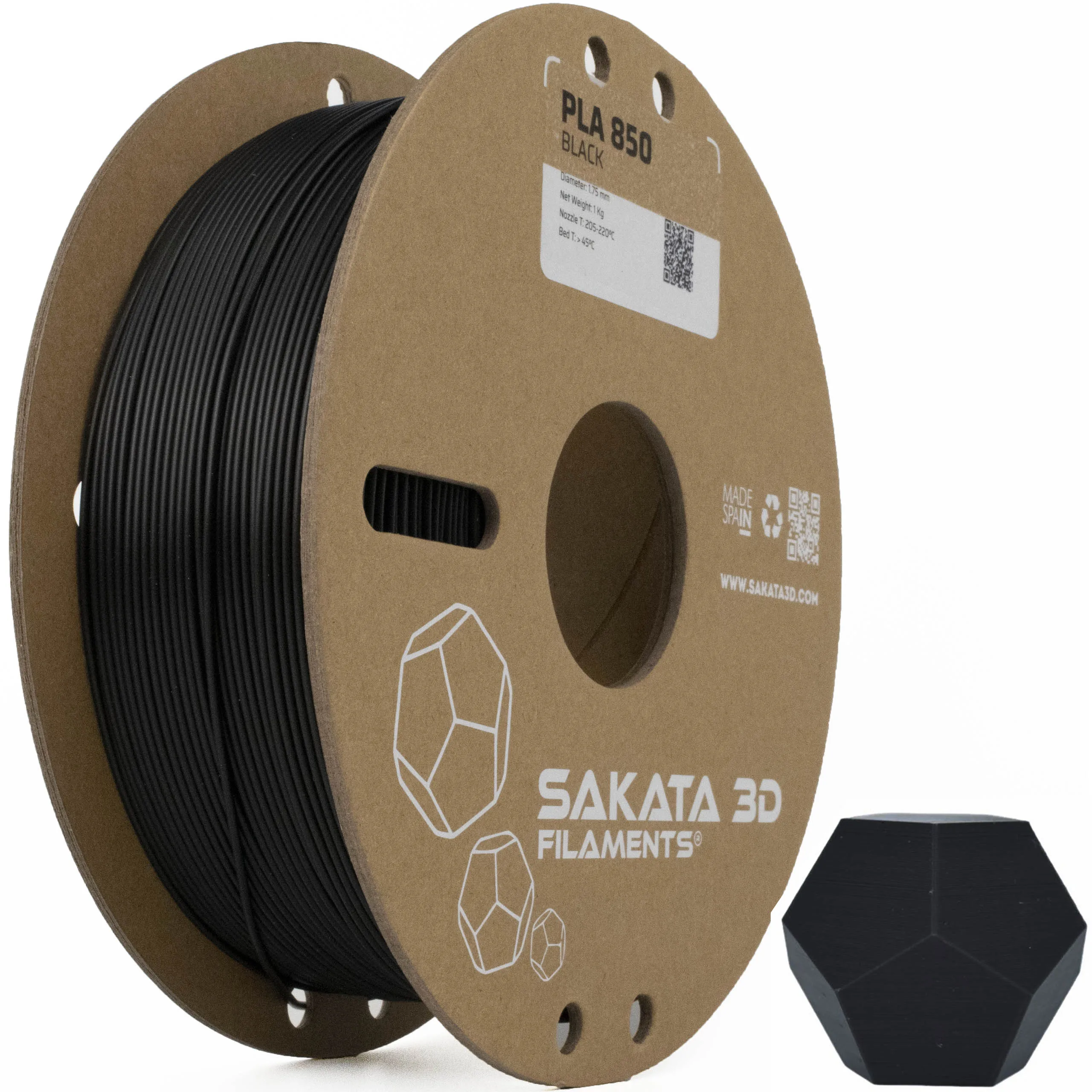 Pla 850 1kg 1.75mm Super to Standard Pla Greater Strength and Mechanical Performance 52 Colors Pack of 2kg and 5kg Sakata Brand 3D Filaments Factory Direct 3D Filament 3D Printer Filament for 3D Printer