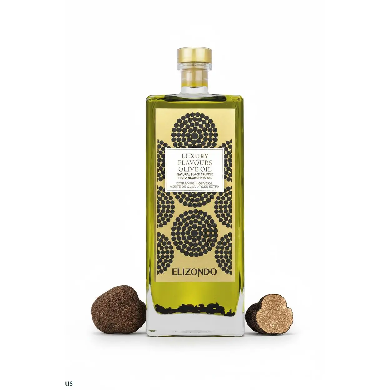 Elizondo Nº3 Aceite de Oliva Virgen Extra Picual con Trufa Negra - AOVE Gourmet de Cosecha Temprana, 500ml - Aceite de Oliva Premium para Regalo y Cocina Mediterránea