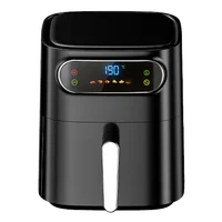 Freidora de aire digital 7L negra