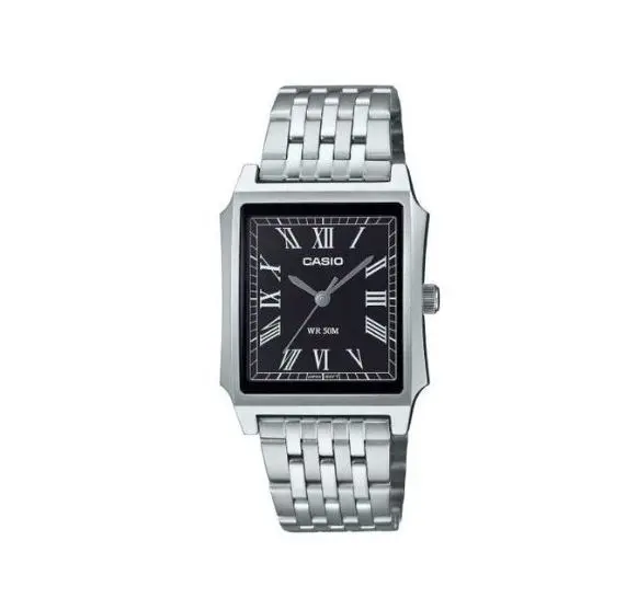 Reloj Casio analogico mtp-b190d-1b reloj elegante dial color negro