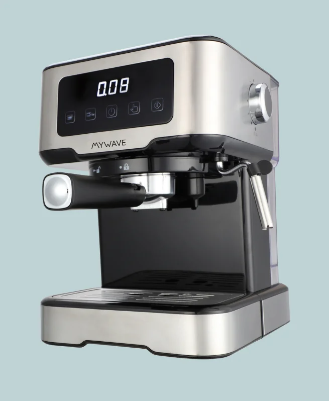 MyWave MWCAF-15D 15-Bar Espresso Machine – Deluxe Design 1100W for Rich Coffee – coffee maker