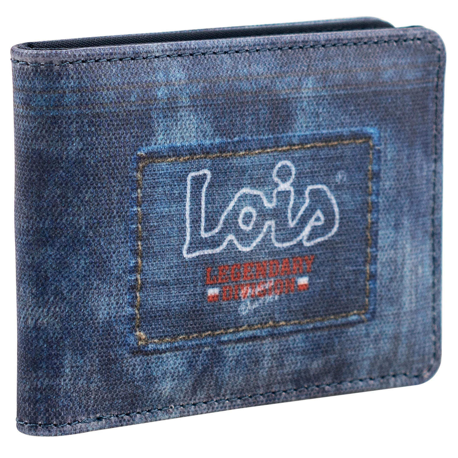 Lois Cartera Juvenil [Color] De Lona Resistente Para Chico Deporte Casual Con Bolsillo Monedero Cremallera Ideal Para Adolescente Y Jovenes
